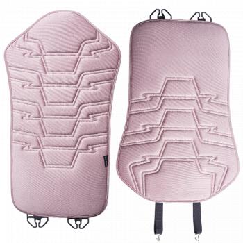 2 599 р. Накидка на сиденье (1 место Афины) ЛЮКС ст ФОРТ Lord Autofashion   (розовый, строчка розовая)  с доставкой в г. Майкоп. Увеличить фотографию 10