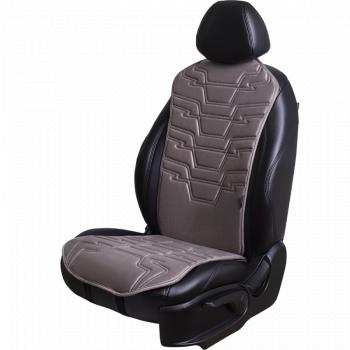 Накидка на сиденье (1 место Афины) ЛЮКС ст ФОРТ Lord Autofashion  (серый, строчка серая)