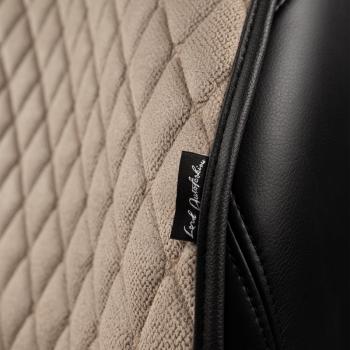 2 999 р. Накидка на сиденье (2 места Каир) ТЕЙЛОР ст БАЙРОН Lord Autofashion   (светло-бежевый, строчка бежевая)  с доставкой в г. Майкоп. Увеличить фотографию 9