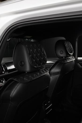 2 779 р. Накидка на сиденье (2 места Каир) ТЕЙЛОР ст БАЙРОН Lord Autofashion   (черный, строчка серая)  с доставкой в г. Майкоп. Увеличить фотографию 4