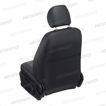 13 549 р.  Чехлы на сиденья Ромб (8 мест сплош. экокожа) Автопилот  Volkswagen Caravelle  T5 - Multivan  T5 (черный/серый)  с доставкой в г. Майкоп. Увеличить фотографию 3