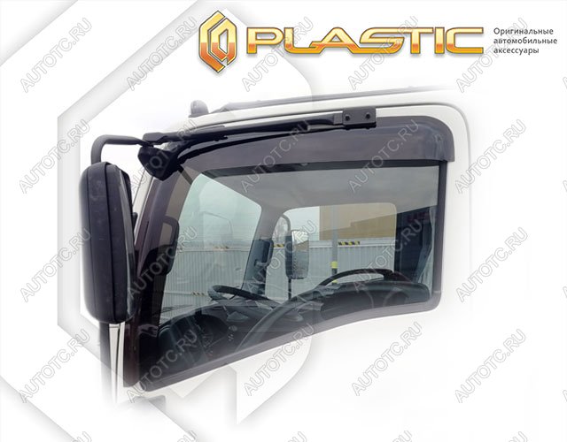 1 999 р. Дефлектора окон CA-Plastic Toyota Hilux AN120 дорестайлинг (2016-2020) (Classic  прозрачный)  с доставкой в г. Майкоп