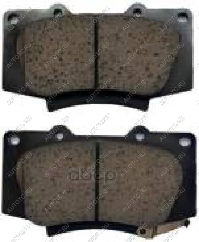 9 999 р. Колодки тормозные задние (4шт.) TOYOTA Toyota Land Cruiser Prado J150 дорестайлинг (2009-2013)  с доставкой в г. Майкоп