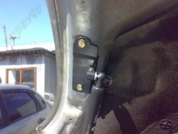 3 299 р. Упор капота ТехноМастер  Nissan Note  1 (2004-2013) E11 дорестайлинг, E11 рестайлинг  с доставкой в г. Майкоп. Увеличить фотографию 3