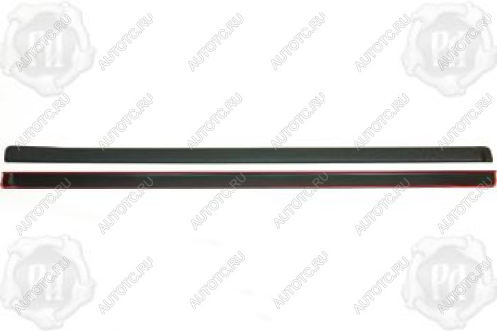 2 869 р. Защита порогов со скотчем Русская Артель Geely Atlas FX11 (2023-2025) (шагрень)  с доставкой в г. Майкоп
