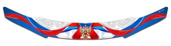 2 899 р. Дефлектор капота CA-Plastic  Geely Okavango (2021-2025) (Серия Полноцвет, окрашенный)  с доставкой в г. Майкоп. Увеличить фотографию 8