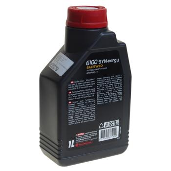 1 199 р. Масло моторное 6100 SYN-NERGIE 5W30 псинт.1л MOTUL MOTUL 112137  с доставкой в г. Майкоп. Увеличить фотографию 2