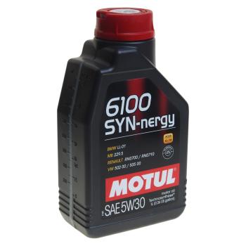 1 199 р. Масло моторное 6100 SYN-NERGIE 5W30 псинт.1л MOTUL MOTUL 112137  с доставкой в г. Майкоп. Увеличить фотографию 1