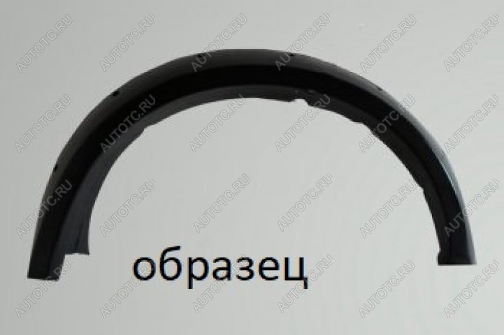 1 749 р. Расширители колесных арок задний левый ПНД эконом (вынос 25 мм) Русская Артель Лада Нива 4х4 2121 3 дв. дорестайлинг (1977-2019) (шагрень)  с доставкой в г. Майкоп