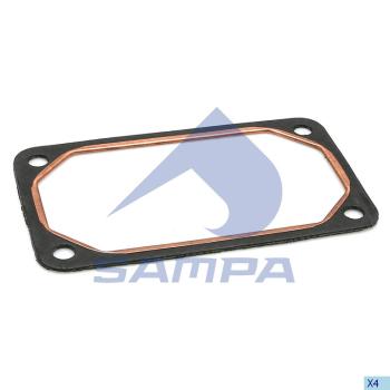 319 р. Прокладка VOLVO FM9,FH12,FM12 дв.D6A,D9A,D9B,D12C,D12D впускного коллектора SAMPA SAMPA 034.248  с доставкой в г. Майкоп. Увеличить фотографию 1