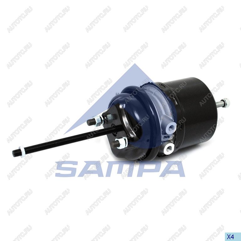 5 399 р. Энергоаккумулятор SCANIA VOLVO тип 2424 (барабанный тормоз) SAMPA SAMPA 094.036-01  с доставкой в г. Майкоп