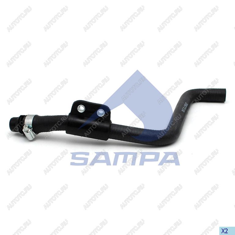 1 149 р. Патрубок DAF радиатора нижний SAMPA SAMPA 052.003 SAMPA 052.003  с доставкой в г. Майкоп