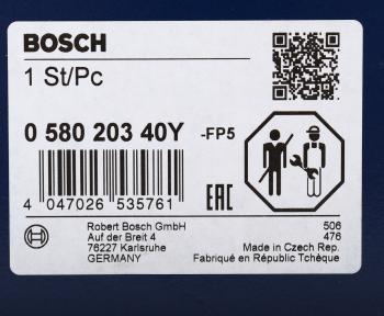 18 499 р. Насос топливный MERCEDES Viano (W639) BOSCH BOSCH 058020340y BOSCH 058020340y  с доставкой в г. Майкоп. Увеличить фотографию 6