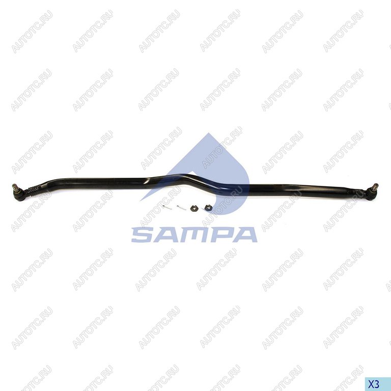 8 999 р. Тяга рулевая SCANIA продольная L=1921мм SAMPA SAMPA 097.205-01  с доставкой в г. Майкоп