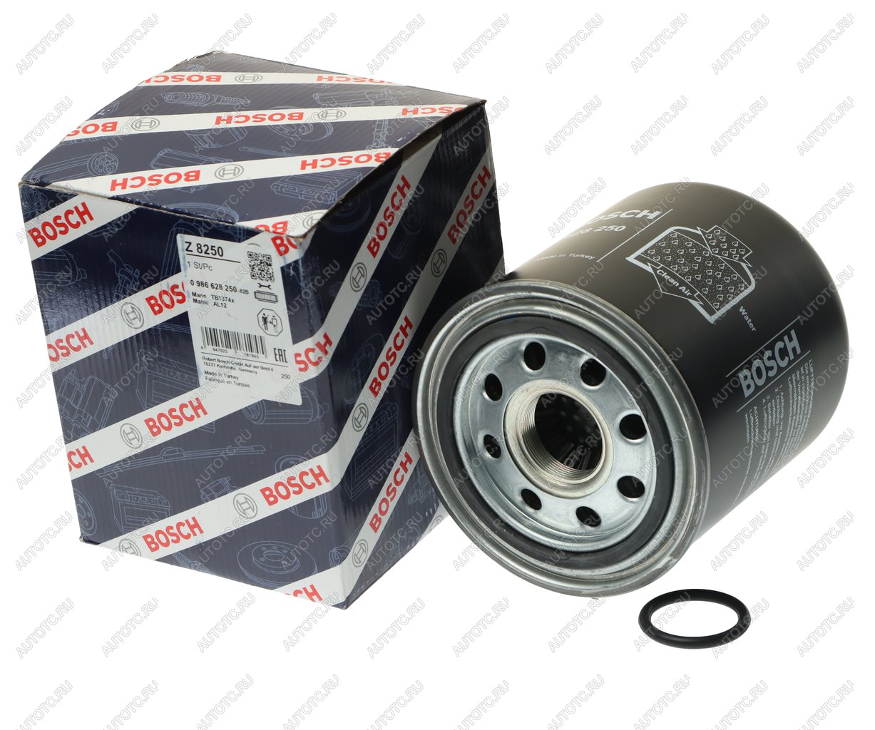1 639 р. Фильтр-патрон MAN MERCEDES VOLVO IVECO осушителя воздуха BOSCH BOSCH 0986628250  с доставкой в г. Майкоп
