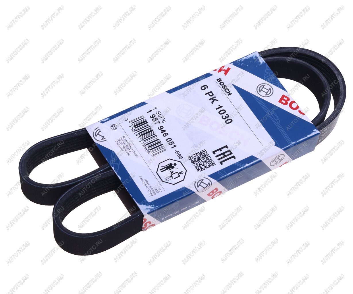 919 р. Ремень приводной поликлиновой 6PK1030 BOSCH BOSCH 1987946051  с доставкой в г. Майкоп