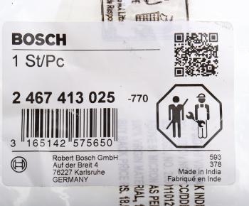 6 449 р. Клапан VW AUDI SEAT SKODA перепускной ТНВД BOSCH BOSCH 2467413025  с доставкой в г. Майкоп. Увеличить фотографию 3