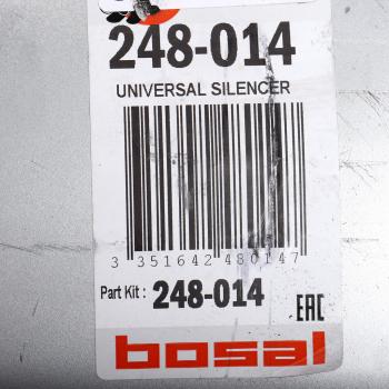 6 999 р. Глушитель универсальный средняя часть BOSAL BOSAL 248-014  с доставкой в г. Майкоп. Увеличить фотографию 3