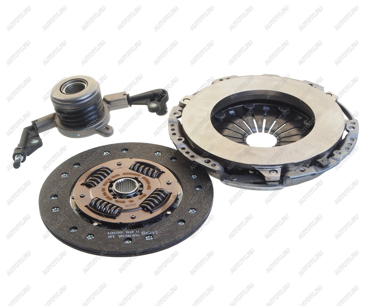 29 999 р. Сцепление MERCEDES Sprinter (06-) (2.2 CDI) для двухмассового маховика комплект SACHS SACHS 3000990376  с доставкой в г. Майкоп