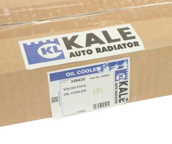 12 999 р. Радиатор масляный VOLVO FH12,FM12 KALE KALE 359420  с доставкой в г. Майкоп. Увеличить фотографию 4