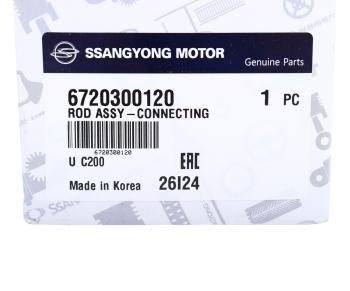 5 549 р. Шатун SSANGYONG Actyon (10-) (D20F) OE SSANGYONG 6720300120  с доставкой в г. Майкоп. Увеличить фотографию 3