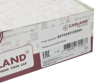 13 849 р. Форсунка MAN топливная CARLAND CARLAND a010445120044  с доставкой в г. Майкоп. Увеличить фотографию 4