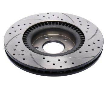 14 949 р. Диск тормозной HYUNDAI Sonata (15-) KIA Optima (15-) передний перфорированный комплект TAYGA TAYGA bdf075  с доставкой в г. Майкоп. Увеличить фотографию 3