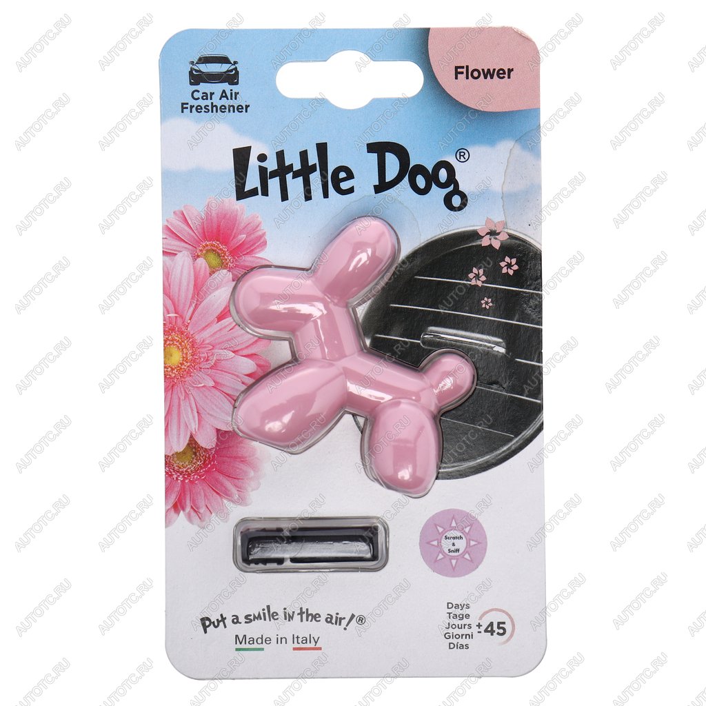 299 р. Ароматизатор на дефлектор полимерный (Цветочный) Little Dog DRIVE INT DRIVE INT ed1313  с доставкой в г. Майкоп