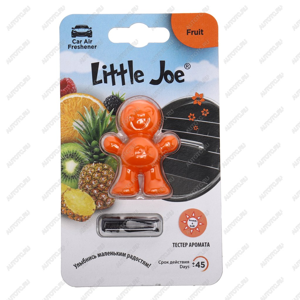 299 р. Ароматизатор на дефлектор полимерный (Фрукты) Little Joe Classic DRIVE INT DRIVE INT ef0909  с доставкой в г. Майкоп