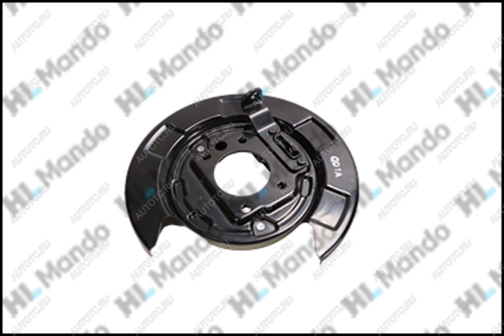 3 899 р. Щит тормоза SSANGYONG Actyon (10-) (2WD) задний левый (с колодками) MANDO MANDO ex4831034012 MANDO ex4831034012  с доставкой в г. Майкоп
