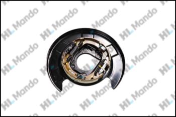 3 899 р. Щит тормоза SSANGYONG Actyon (10-) (2WD) задний левый (с колодками) MANDO MANDO ex4831034012 MANDO ex4831034012  с доставкой в г. Майкоп. Увеличить фотографию 2