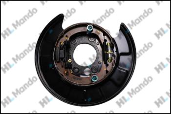 6 799 р. Щит тормоза HYUNDAI Tucson (04-) (2WD) KIA Sportage (04-) (2WD) задний правый (с колодками) MANDO MANDO ex582702e000 MANDO ex582702e000  с доставкой в г. Майкоп. Увеличить фотографию 2
