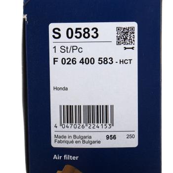 1 599 р. Фильтр воздушный HONDA CR-V (15-) BOSCH BOSCH f026400583  с доставкой в г. Майкоп. Увеличить фотографию 3