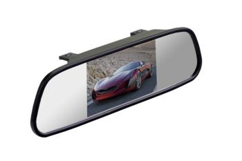 4 799 р. Монитор универсальный в зеркале INTERPOWER INTERPOWER ip mirror 5hd  с доставкой в г. Майкоп. Увеличить фотографию 1