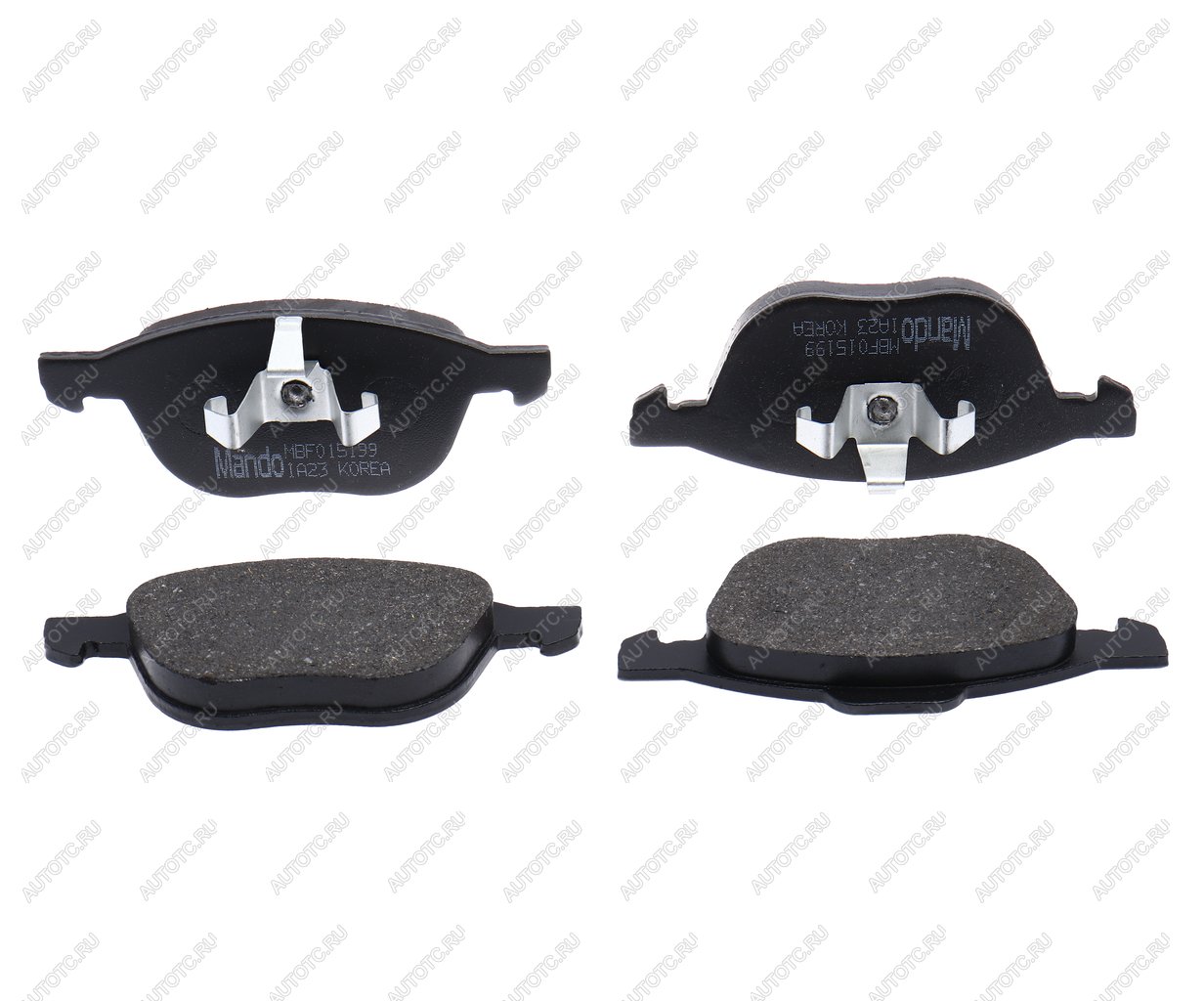 2 399 р. Колодки тормозные FORD Kuga (11-) передние (4шт.) MANDO MANDO mbf015199 MANDO mbf015199  с доставкой в г. Майкоп