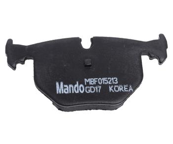 1 899 р. Колодки тормозные BMW 7 (E65,66) задние (4шт.) MANDO MANDO mbf015213  с доставкой в г. Майкоп. Увеличить фотографию 3