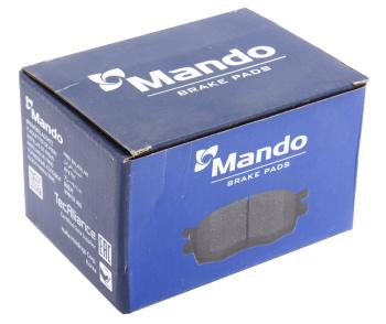 1 699 р. Колодки тормозные HYUNDAI Accent KIA Rio (05-) задние (4шт.) MANDO MANDO mbf015219 MANDO mbf015219  с доставкой в г. Майкоп. Увеличить фотографию 5