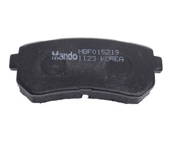 1 699 р. Колодки тормозные HYUNDAI Accent KIA Rio (05-) задние (4шт.) MANDO MANDO mbf015219 MANDO mbf015219  с доставкой в г. Майкоп. Увеличить фотографию 3