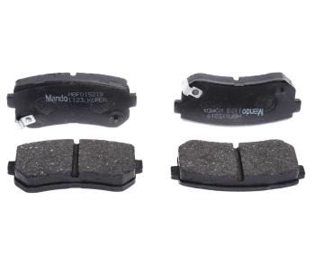 1 699 р. Колодки тормозные HYUNDAI Accent KIA Rio (05-) задние (4шт.) MANDO MANDO mbf015219 MANDO mbf015219  с доставкой в г. Майкоп. Увеличить фотографию 1