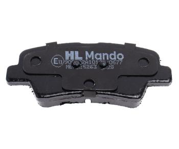 2 759 р. Колодки тормозные HYUNDAI Veloster (11-) задние (4шт.) MANDO MANDO mbf015263  с доставкой в г. Майкоп. Увеличить фотографию 3
