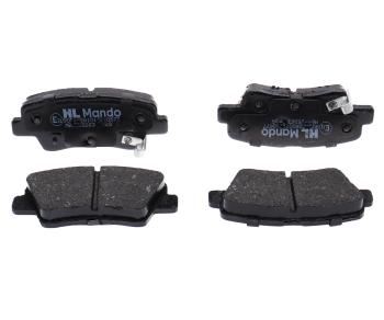 2 759 р. Колодки тормозные HYUNDAI Veloster (11-) задние (4шт.) MANDO MANDO mbf015263  с доставкой в г. Майкоп. Увеличить фотографию 1