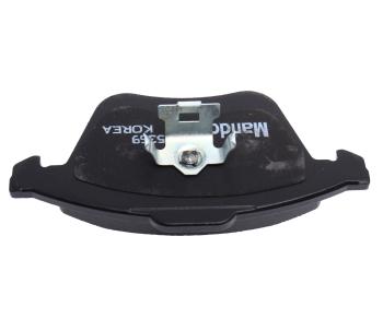 2 679 р. Колодки тормозные AUDI A6 (3.0),Allroad (00-) с датчиком передние (4шт.) MANDO MANDO mbf015369 MANDO mbf015369  с доставкой в г. Майкоп. Увеличить фотографию 3