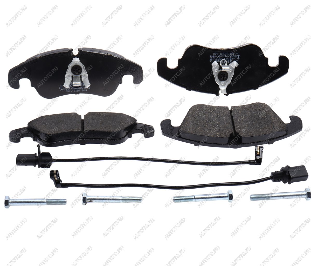 3 099 р. Колодки тормозные AUDI A6 (11-),A7 передние (4шт.) MANDO MANDO mbf015380  с доставкой в г. Майкоп