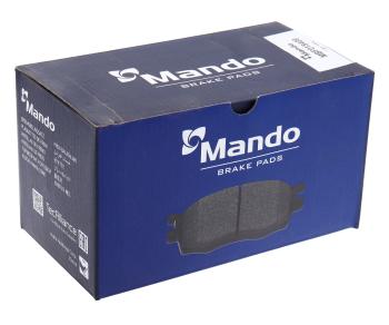 2 049 р. Колодки тормозные BMW 5 (E60),7 (E65),X5 (E70),X6 (E71) задние (4шт.) MANDO MANDO mbf015409 MANDO mbf015409  с доставкой в г. Майкоп. Увеличить фотографию 5