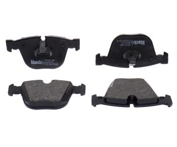 2 049 р. Колодки тормозные BMW 5 (E60),7 (E65),X5 (E70),X6 (E71) задние (4шт.) MANDO MANDO mbf015409 MANDO mbf015409  с доставкой в г. Майкоп. Увеличить фотографию 1