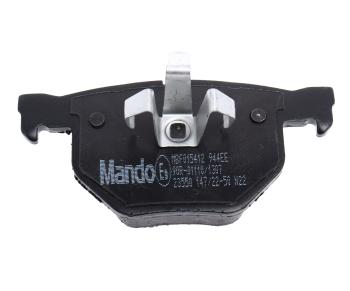 3 099 р. Колодки тормозные BMW E90,E60 (03-) (1.8/3.0) задние (4шт.) MANDO MANDO mbf015412 MANDO mbf015412  с доставкой в г. Майкоп. Увеличить фотографию 4