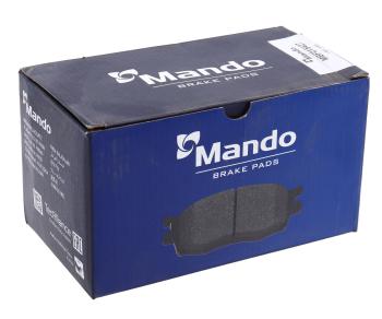 3 599 р. Колодки тормозные BMW 1 (E81,F20,F21,F30,F35,F31),M3 (F80) задние (4шт.) MANDO MANDO mbf015427 MANDO mbf015427  с доставкой в г. Майкоп. Увеличить фотографию 4