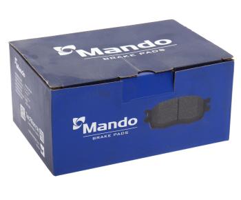 2 869 р. Колодки тормозные BMW 3 (E36),5 (E28),7 (E32) передние (4шт.) MANDO MANDO mbf015566 MANDO mbf015566  с доставкой в г. Майкоп. Увеличить фотографию 5