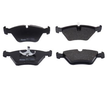 2 869 р. Колодки тормозные BMW 3 (E36),5 (E28),7 (E32) передние (4шт.) MANDO MANDO mbf015566 MANDO mbf015566  с доставкой в г. Майкоп. Увеличить фотографию 1