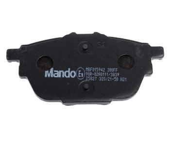 3 479 р. Колодки тормозные CITROEN C4 Grand Picasso задние (4шт.) MANDO MANDO mbf015942 MANDO mbf015942  с доставкой в г. Майкоп. Увеличить фотографию 4